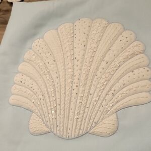 Gorgeous seashell pillow